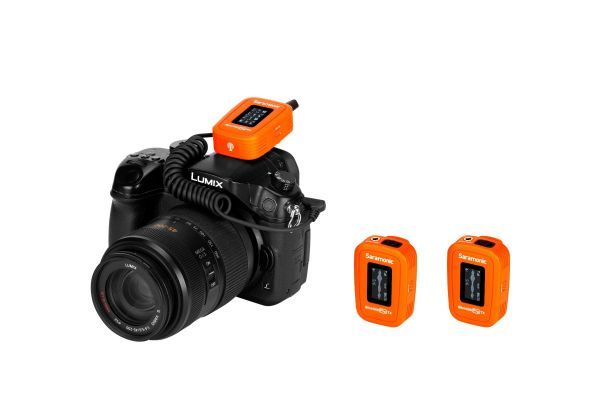 Saramonic Blink500 Pro B2-O Limited ไมโครโฟนไร้สาย คลื่น2.4GHz สำหรับกล้องและสมาร์ทโฟน (1ตัวรับ2ส่ง)
