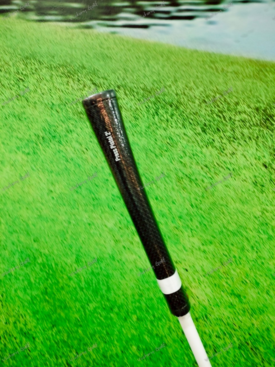 Putter L.A.B. Golf OZ.1i - Red Lie 69° Length 34” ( ACCRA x L.A.B. - White )/ ( Grip Press Pistol 2.0 )