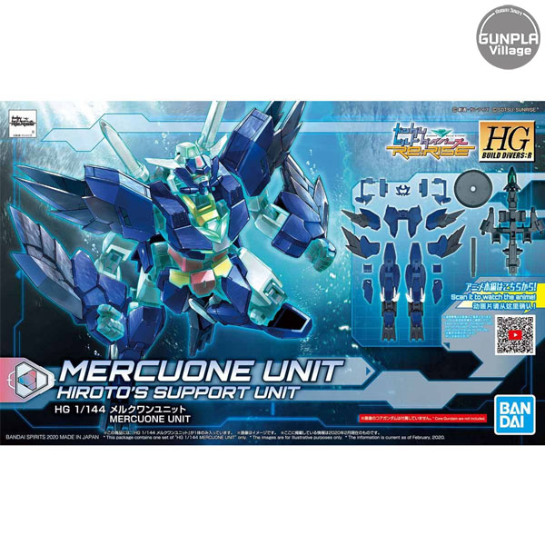 Bandai HG Mercuone Unit 4573102588760 (Plastic Model)