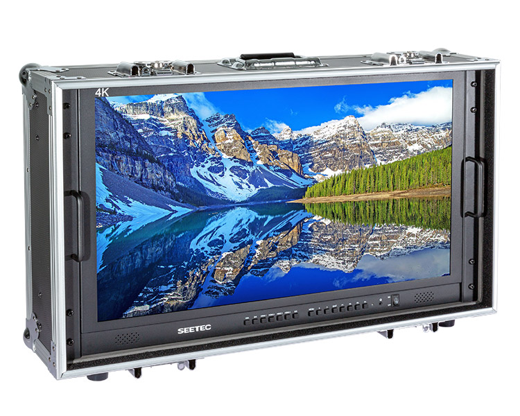 SEETEC 4K280-9HSD-CO: จอภาพ Broadcast Director Monitor 4K Ultra-HD ขนาด 27 นิ้ว ในเคสพกพา