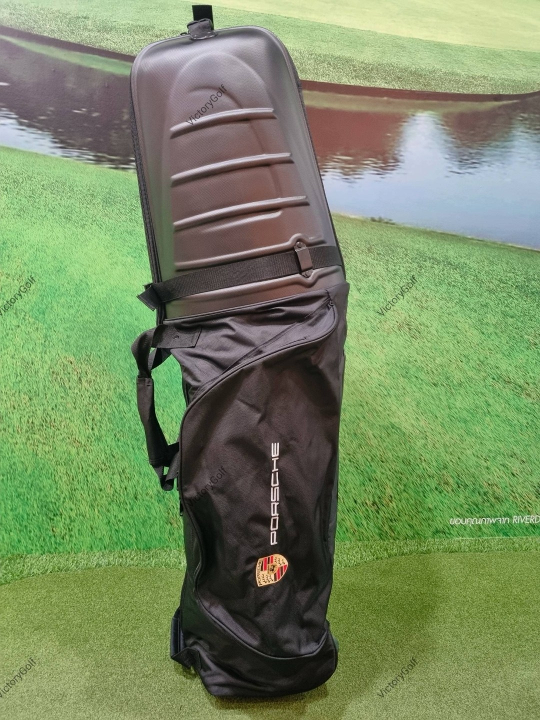 Golf bag Travel PORSCHE for Airline with Wheels