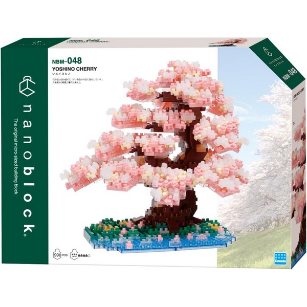 Kawada nanoblock NBM-048 Yoshino Cherry 4972825226599 (นาโนบล็อค)