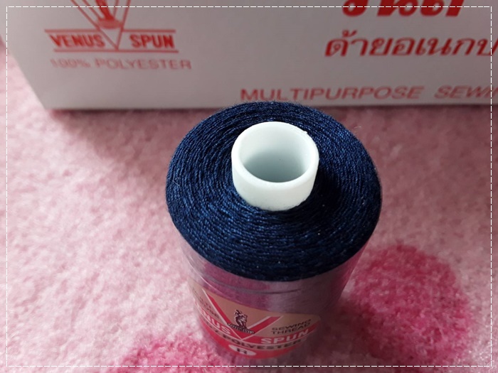 ด้ายเย็บอเนกประสงค์ สีน้ำเงิน