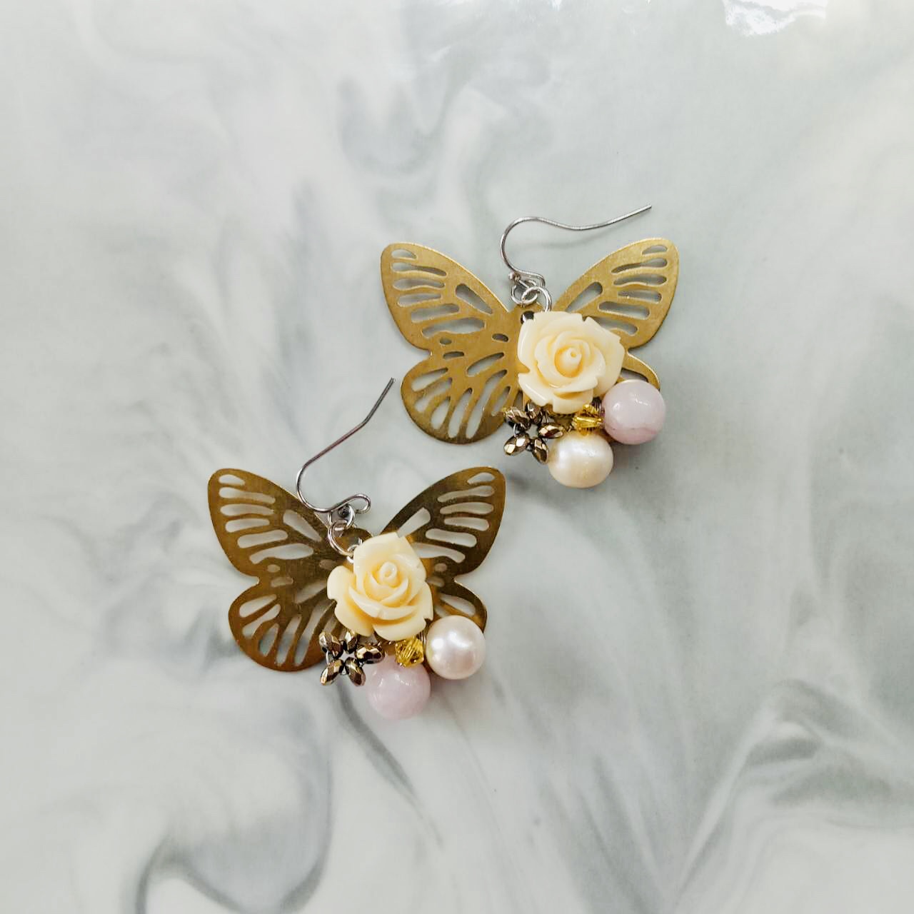 ต่างหู Sweet Butterfly Earring (vintage style)