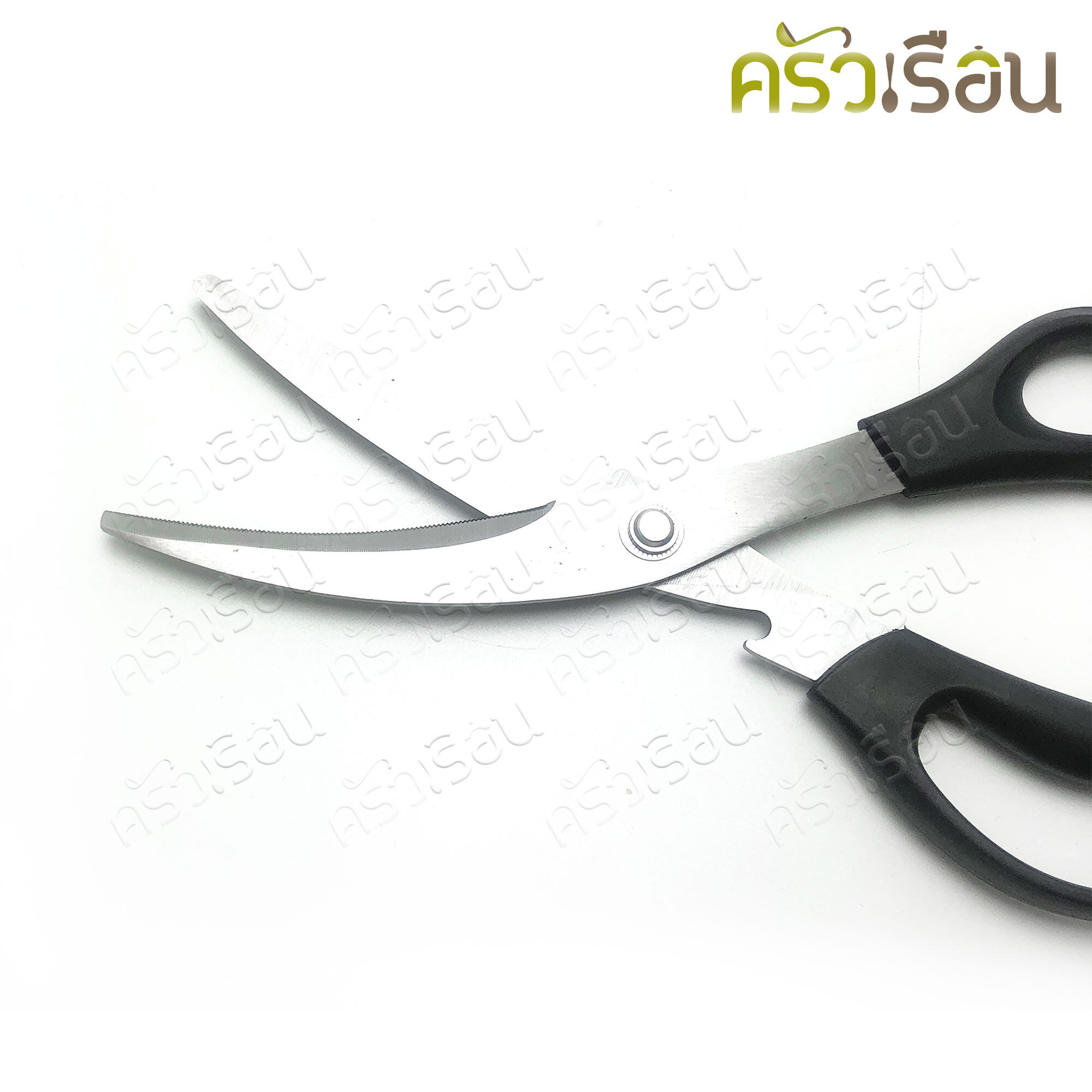 SB กรรไกรตัดเนื้อ ทรงเกาหลี 24x8 ซม. SC001-9.5 กรรไกร กรรไกรโค้ง