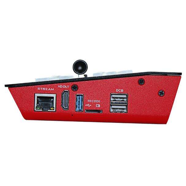 DeviceWell HDS7308: เครื่องผสมสัญญาณวิดีโอ 8 ช่อง (4x HDMI + 4x Type-C) พร้อม T-Bar, USB3.0 Streaming และบันทึกในตัว สำหรับ Live Production