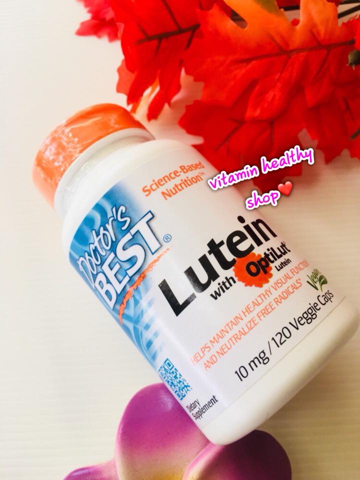 Doctor's Best, Best Free Lutein, 10 mg 120 softgels