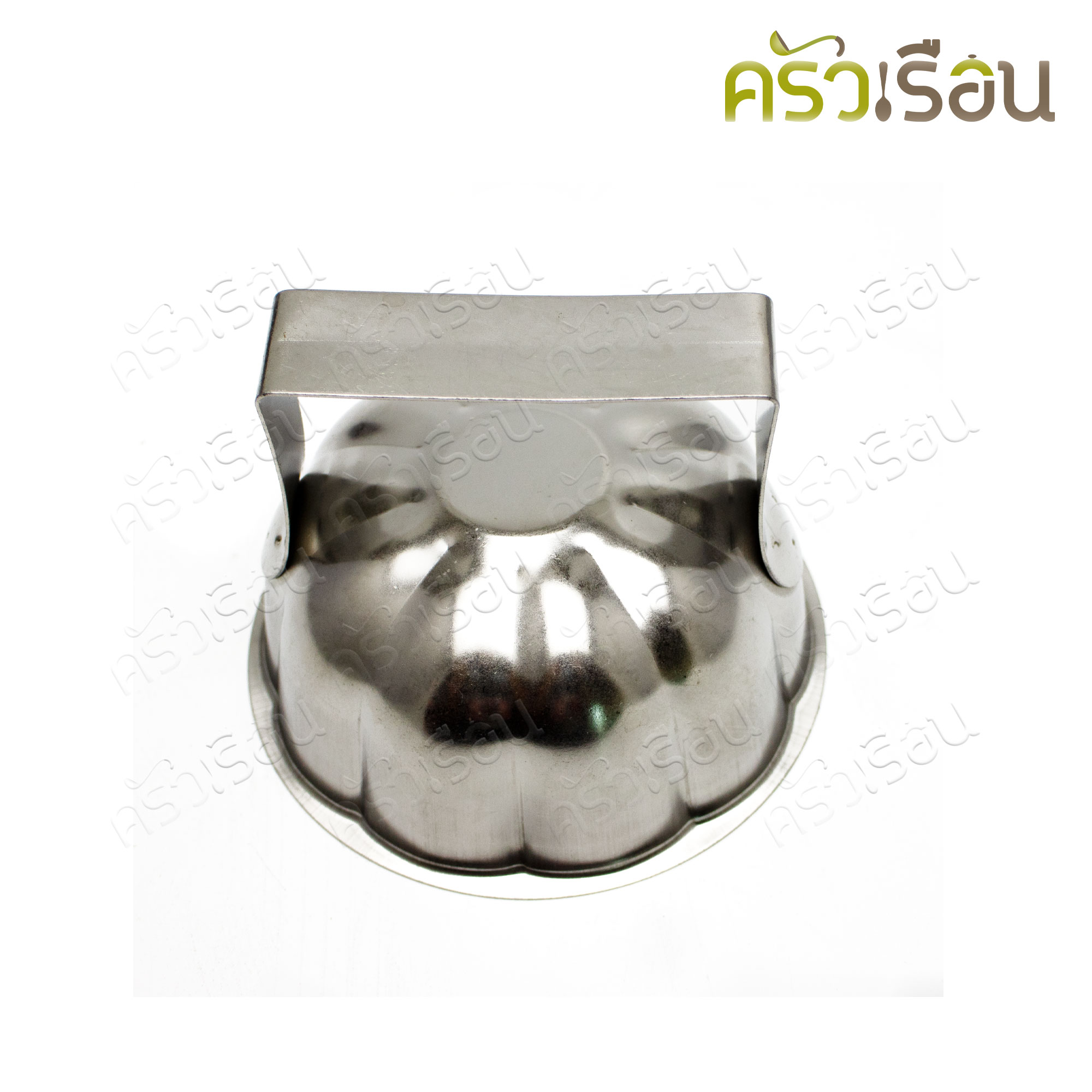 M-WELL พิมพ์กดข้าว สเตนเลส รูปดอกไม้ ขนาด 10.5 ซม. KC997