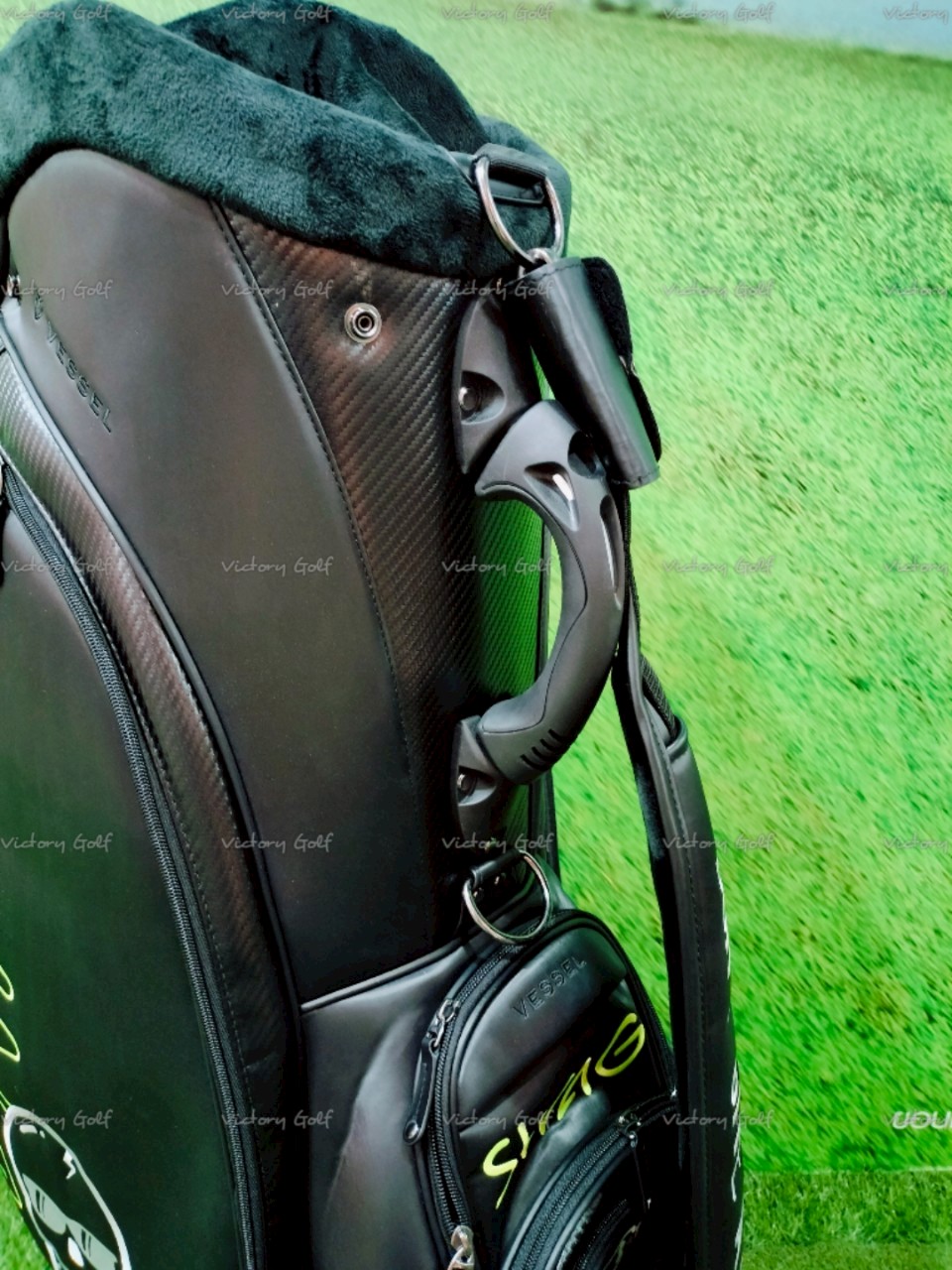 Golf bag SWAG ( PU Material ) 9.5 Black color