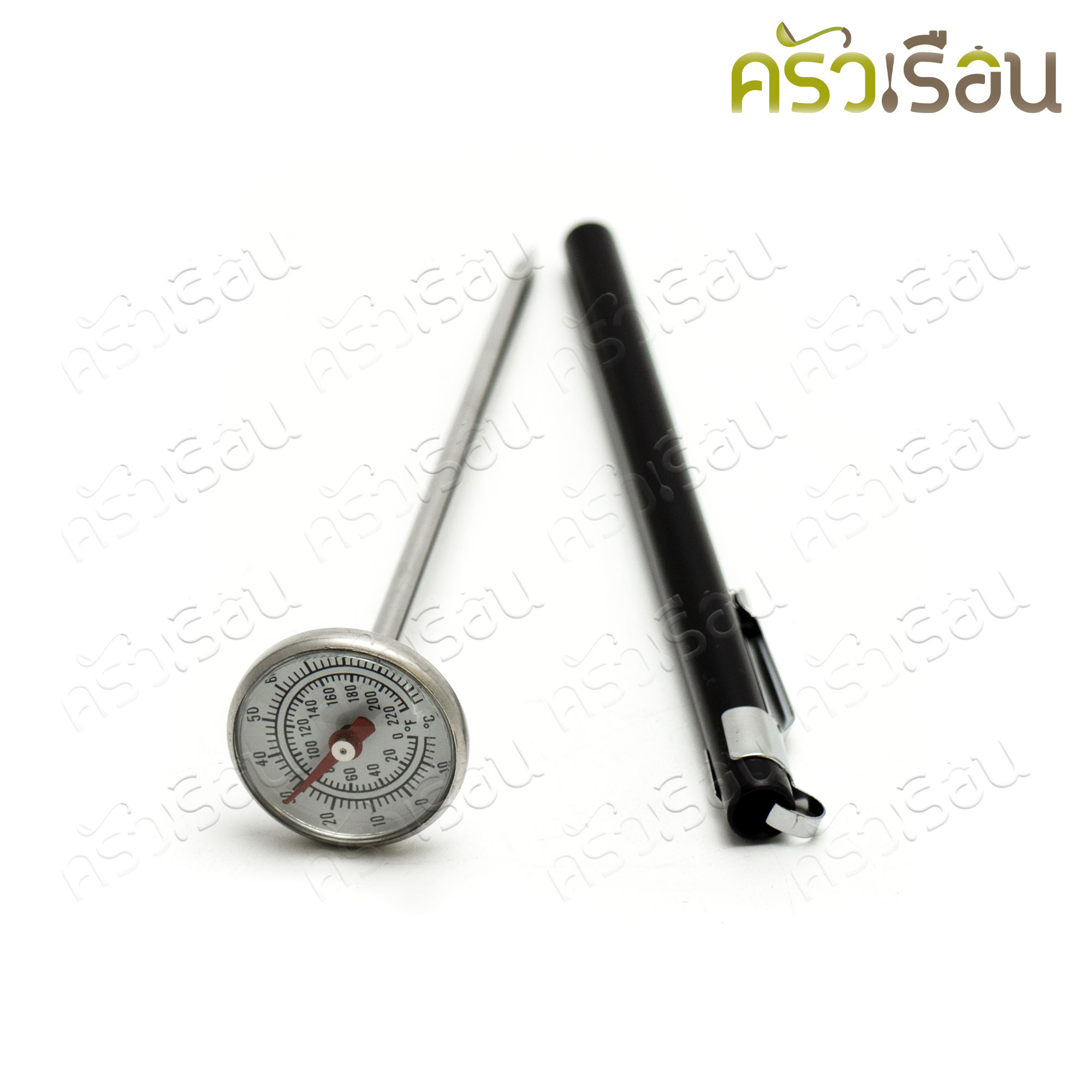 US เทอร์โมมิเตอร์ วัดอาหาร ที่วัดอุณหภูมิแบบพกพา 2.8 x 14 ซม. LM-261