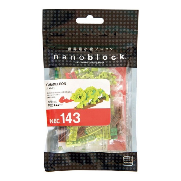 Kawada nanoblock NBC_143 Chameleon 4972825149386 (นาโนบล็อค)