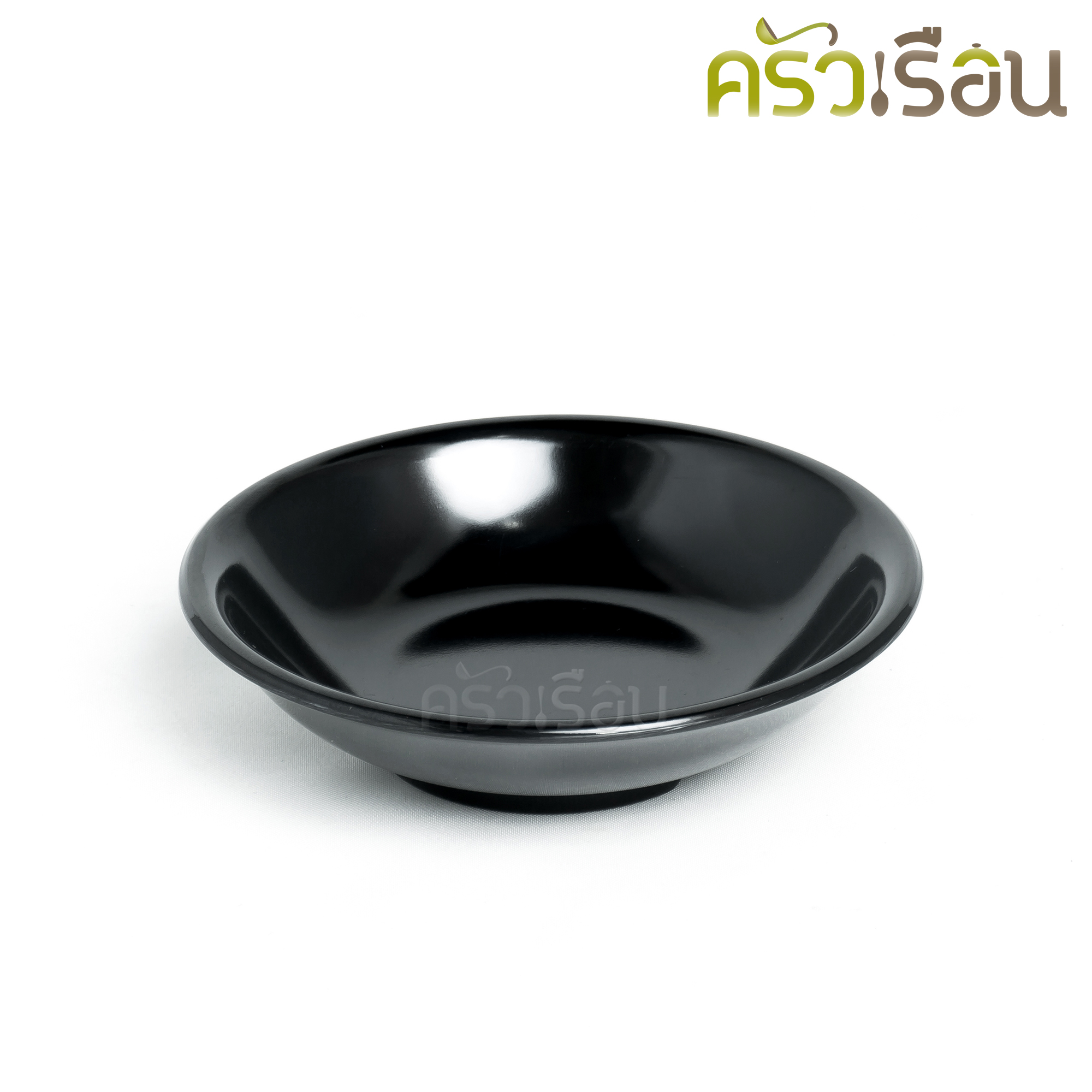 Figures D644-4 ถ้วยน้ำจิ้ม กลม เมลามีน 10.5 x 2.5 ซม. สีขาว หรือ สีดำ