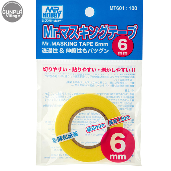 Mr.Hobby MR.MASKING TAPE 6mm MT601 4973028929393 (Tool)