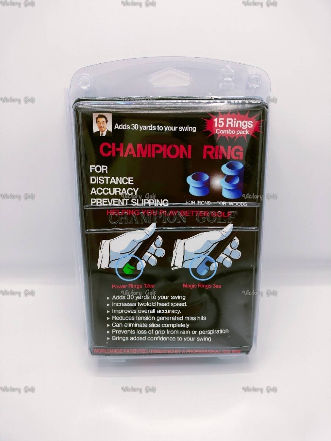 CHAMPION Ring (Adds 30 Yards to your Swing) From Korea