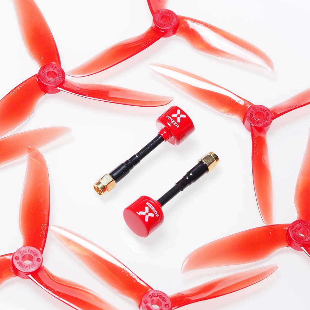 Foxeer Lollipop V4 5.8G RHCP เสาสัญญาณภาพ Fpv racing Drone sma rp-sma Antenna