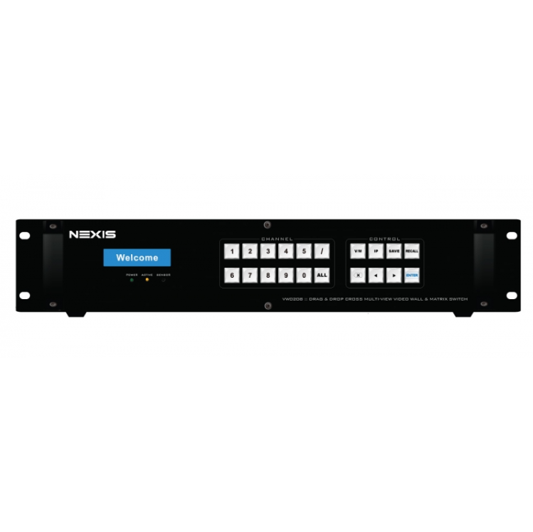 8 IN 8 OUT DRAG & DROP CROSS MULTI-VIEW VIDEO WALL & MATRIX SWITCH