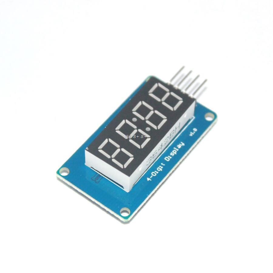 4 Bits Digital Tube LED Display Module With Clock Display TM1637 for Arduino Raspberry PI