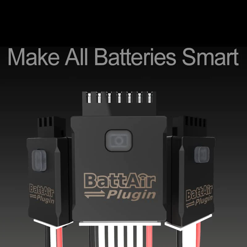 ISDT Battair Plugin 3-4S 5-6S RC Model Accessories for Battery Guard Housekeeper Smart Battery Management System ตัวจัดการชาร์จแบต