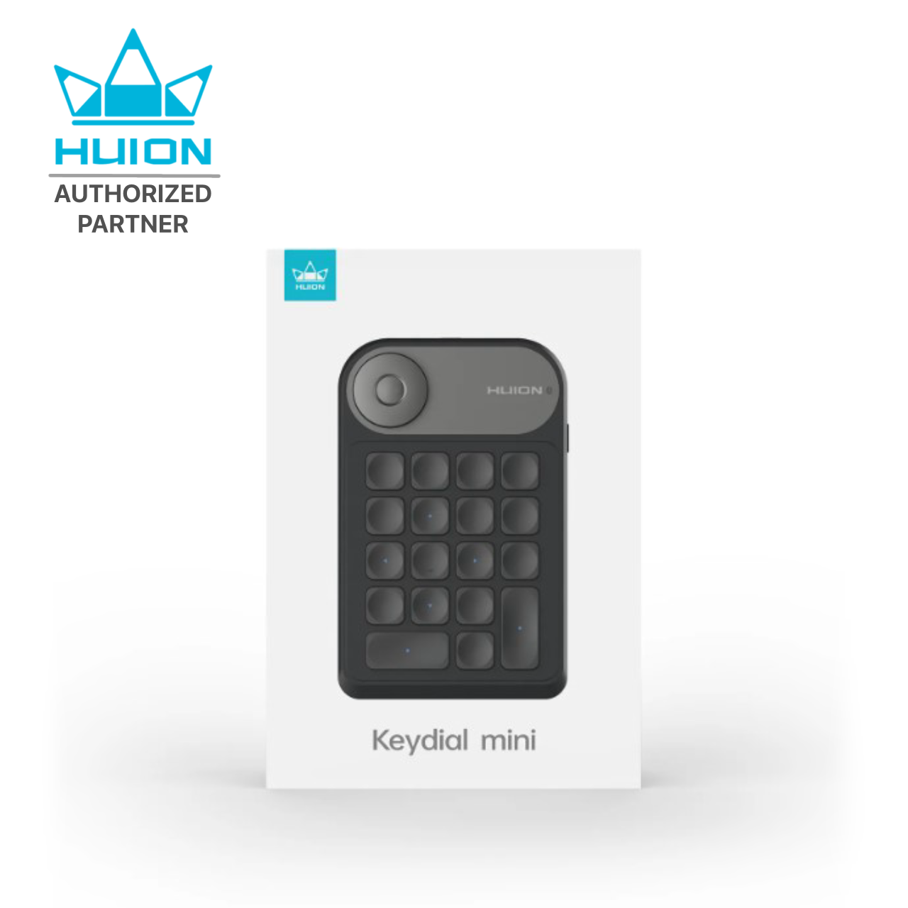 Huion พร้อมส่ง Keydial mini K20 แป้นพิมพ์เสริมขนาดเล็ก(รับประกัน2ปี-มีศูนย์ไทย) Keydial mini K20