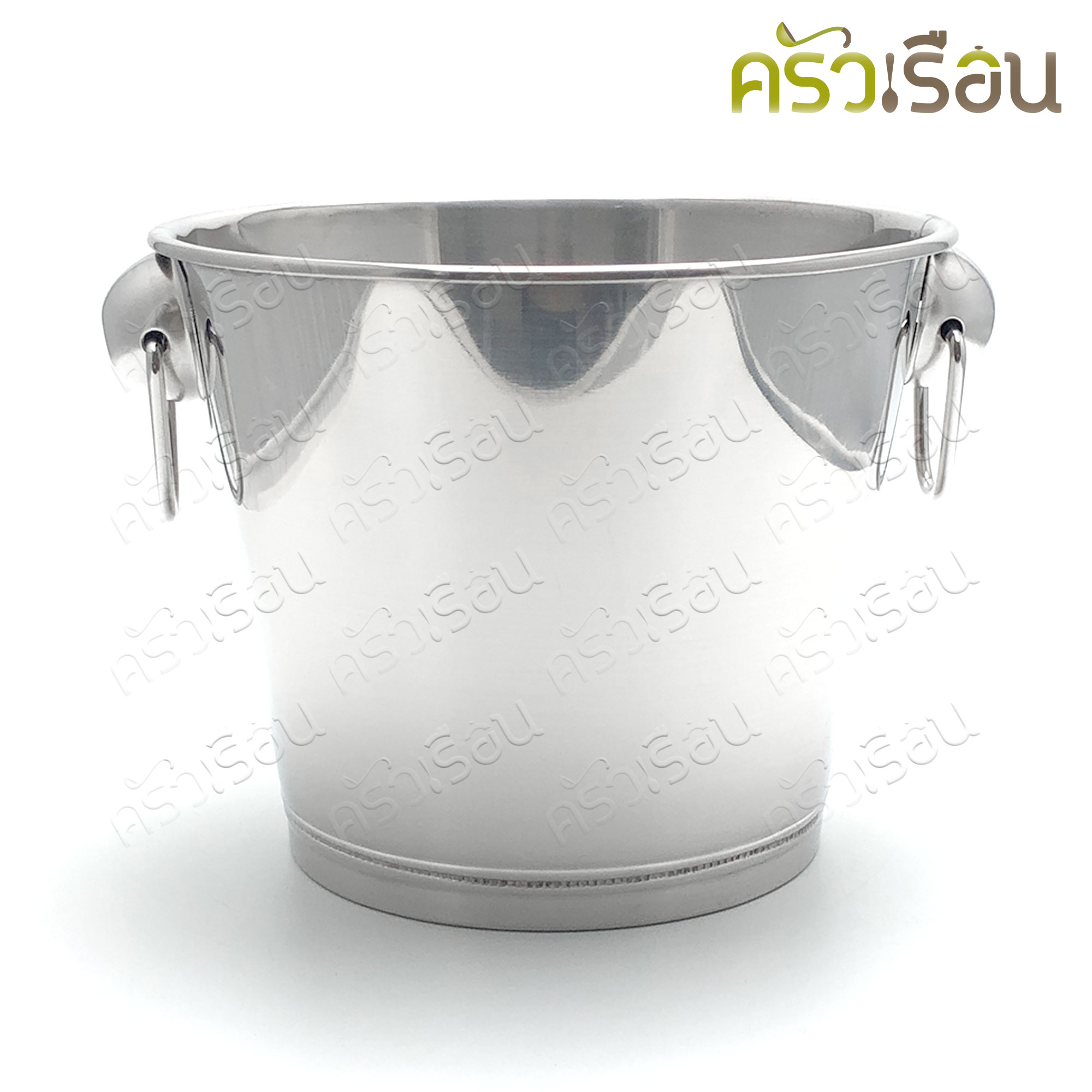 FOFO ถังน้ำแข็ง สเตนเลส หนาพิเศษ ตราโฟโฟ ราคาต่อใบ มีให้เลือก 2 ขนาด ถังน้ำ