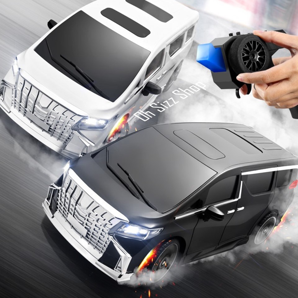 รถบังคับรีโมทควบคุม Alphard RC remote control gyro drift car 1/16 full scale 2 WD 2.4 GHZ 20 km/hr