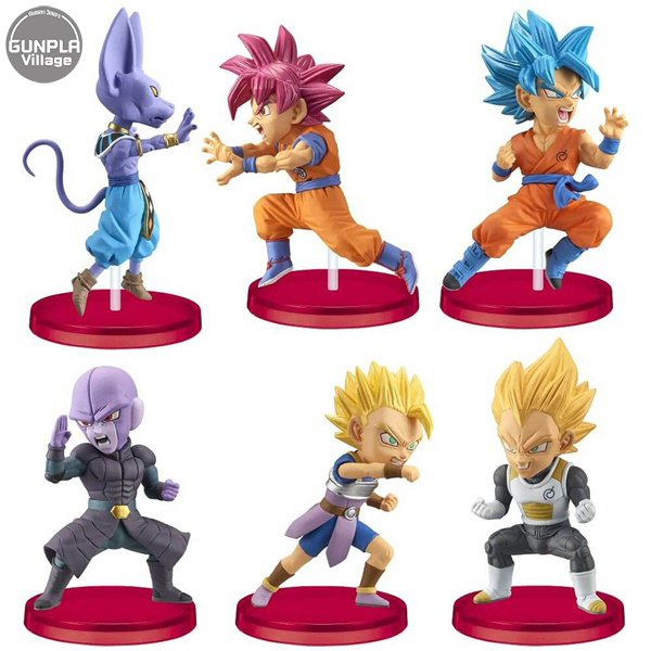 [ครบ Set 6 กล่อง] Banpresto WCF Dragon Ball Super World Collectable Figure - Battle of Saiyans Vol.5 4983164172416 (Figure)