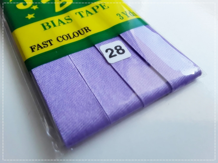 ผ้ากุ๊นซาติน สีม่วง
