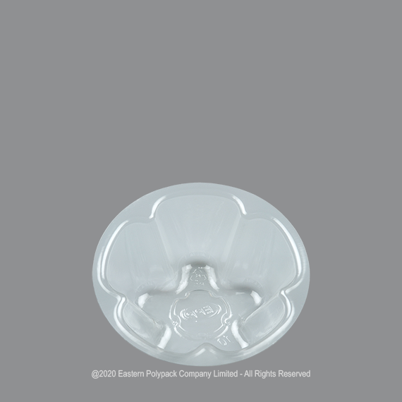 EPP ถ้วยวุ้น K-RESIN ดอกไม้กลีบ 4.2 x 1.6 ซม. 11 ml. แพ็ค 100 ชิ้น