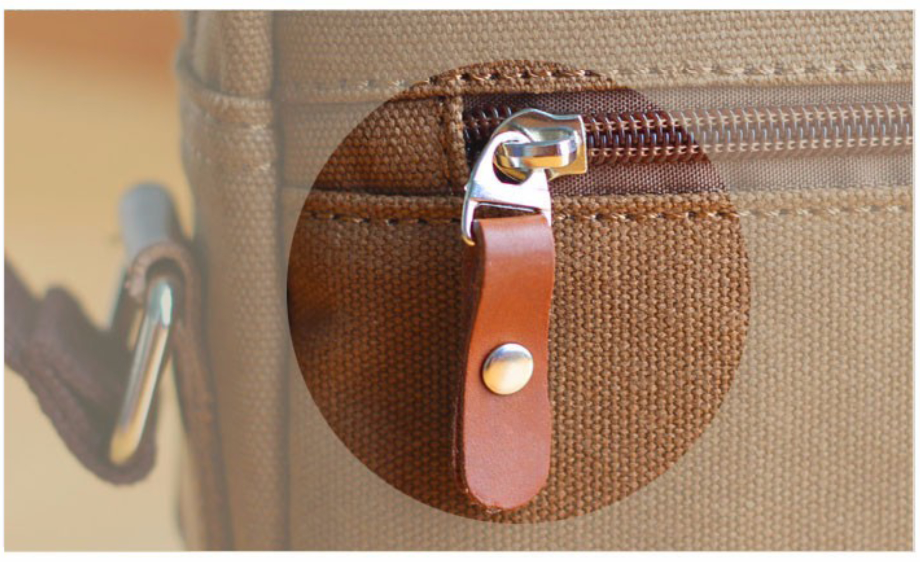 กระเป๋า Vintage สะพายข้าง รุ่น B-120 สีน้ำตาล