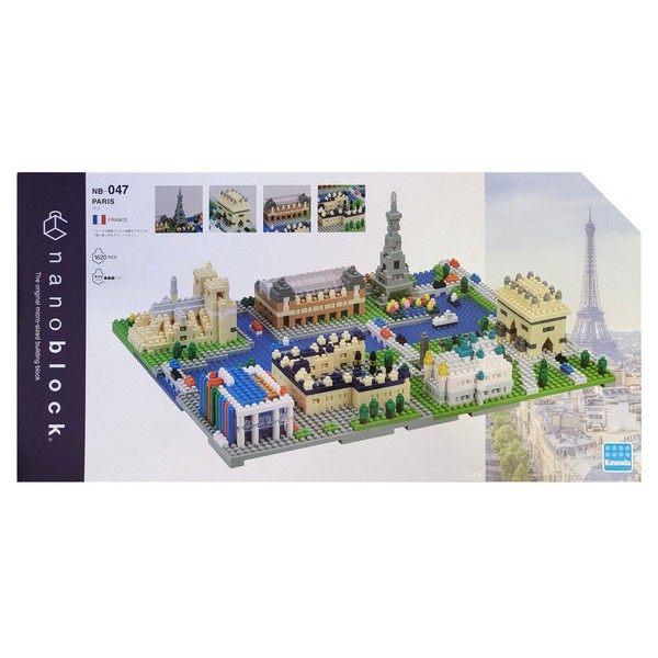 Kawada nanoblock NB-047 Paris 4972825215487 (นาโนบล็อค)
