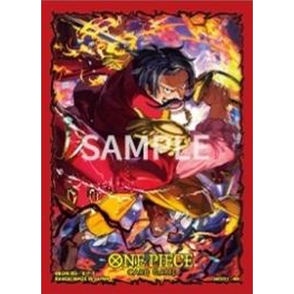 Bandai One Piece Card Game Sleeves Vol.12 Gol D. Roger 4582769864902 (การ์ดวันพีช)