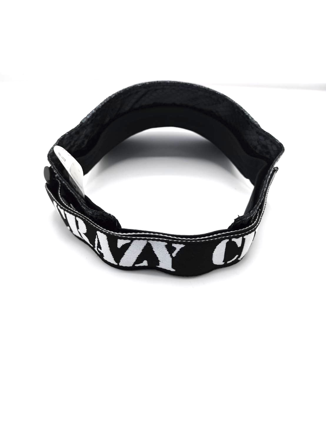 Cap CRAZY VISOR Black (2023) ด้านหลังปรับสายได้