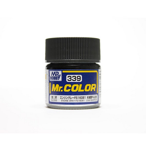 Mr.Color C339 Engine Gray FS16081 Gloss (10ml) 4973028735253 Mr. Hobby