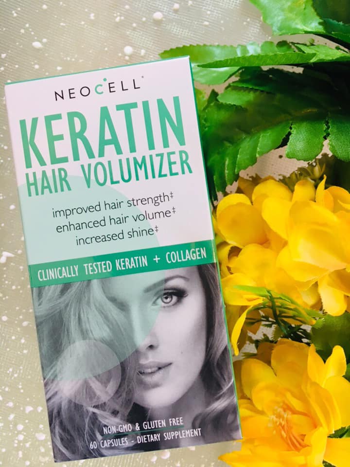 Neocell Keratin Hair Volumizer / 60 Capsules