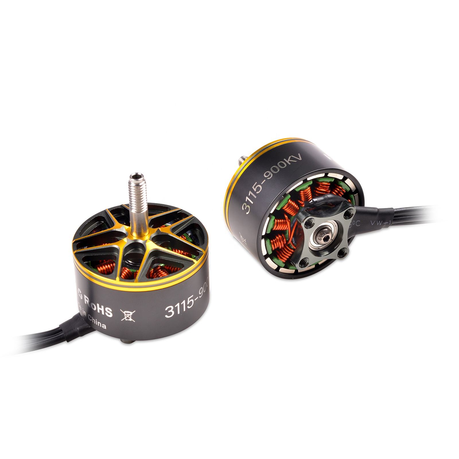 4ลูก HAOYERC 3115 900kv 3-6s Brushless Motor Fpv NMB Bearings for Long Range Racing Drone มอเตอร์ อุปกรณ์โดรน Drone