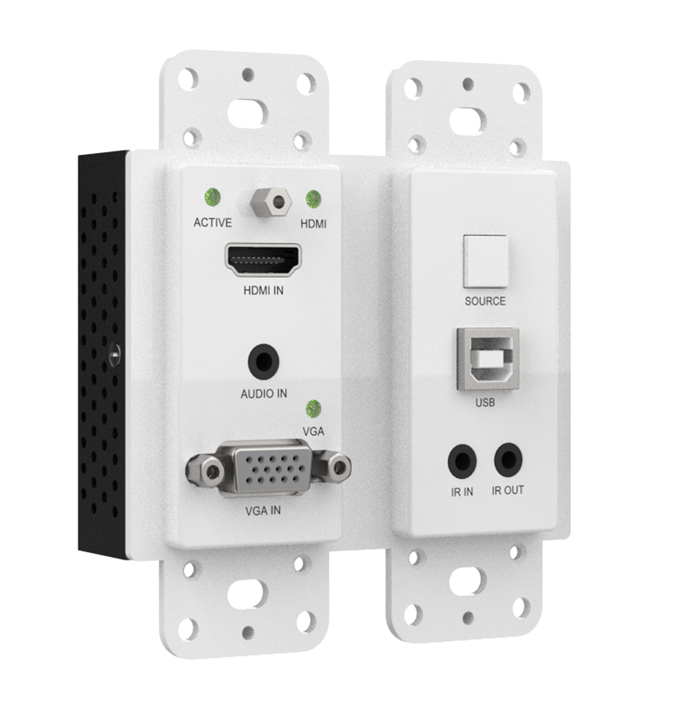 VACOTEK WP102VH HDMI/VGA Wall Plate Extender 4K 100M