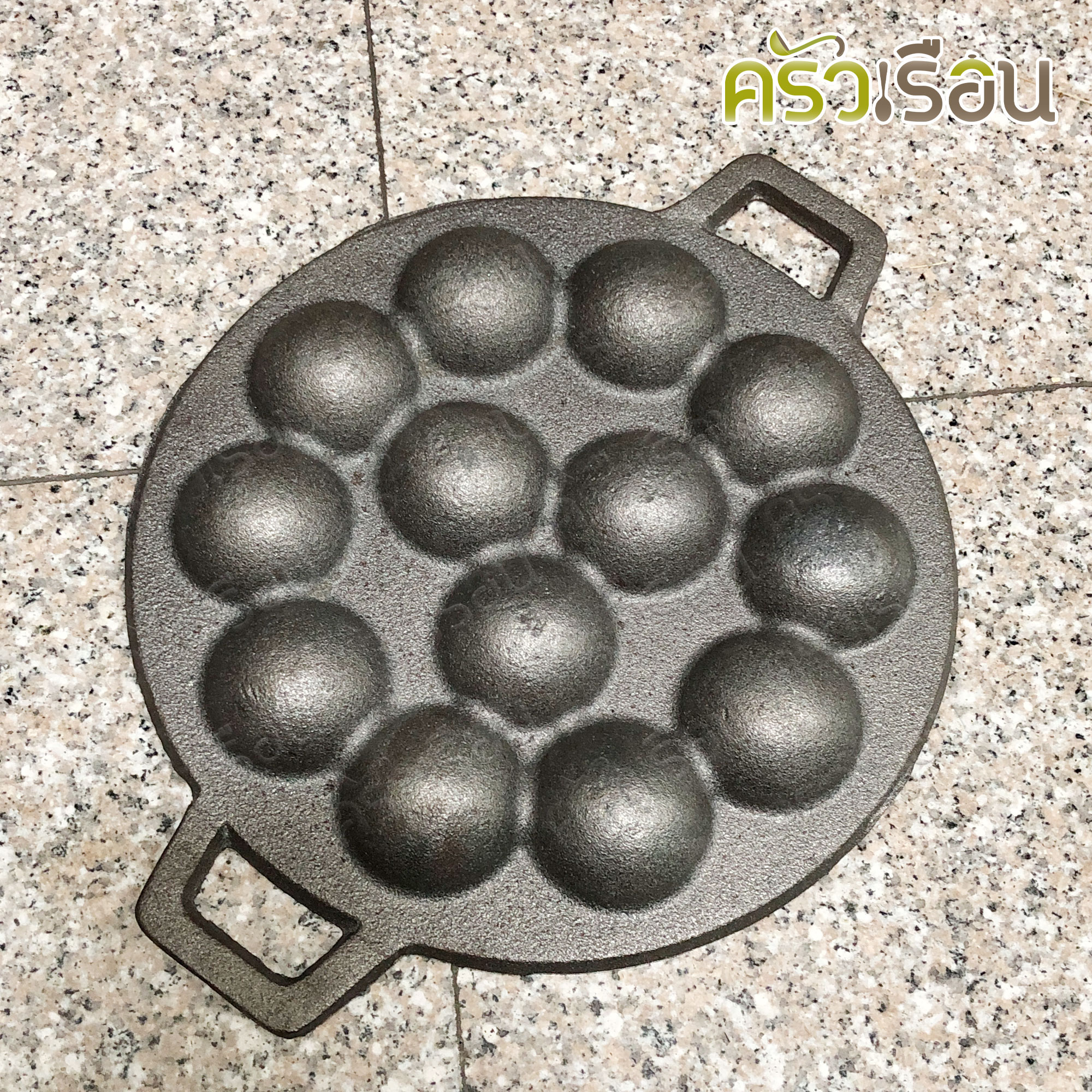 Chor. Chang, cast iron coconut pancake mold, Price for one pan.
