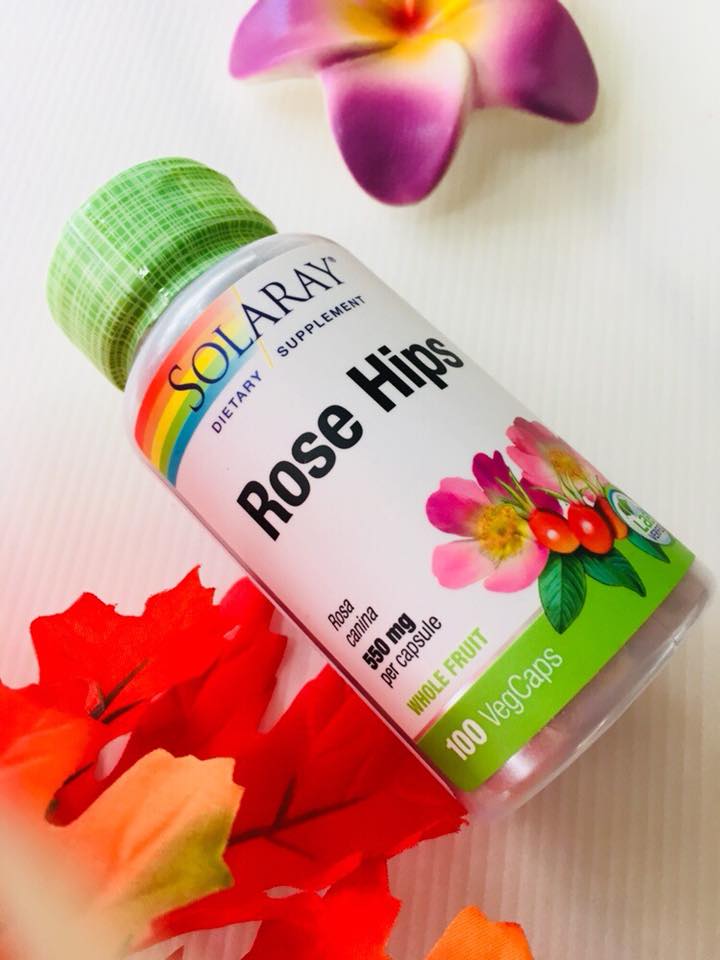 Solaray Rosehips 550 mg. 100 capsules