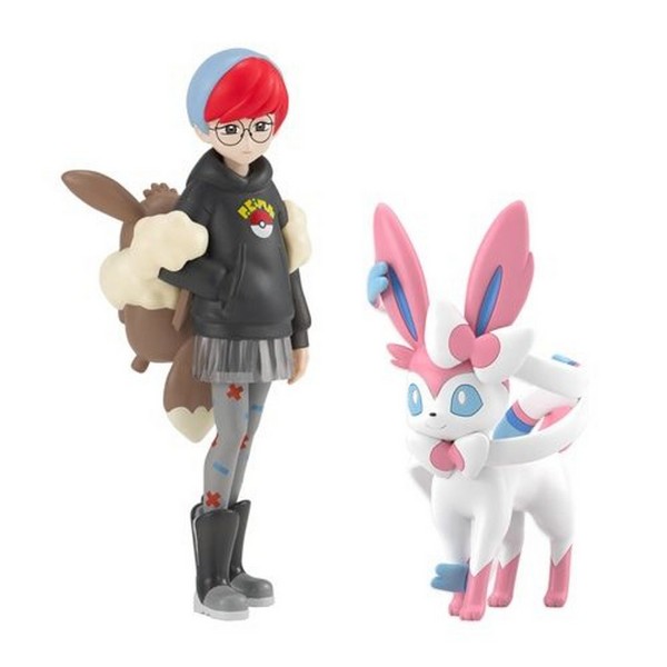Bandai 1/20 Pokemon Scale World Paldea Region Penny & Sylveon 4570117914171 (Figure)