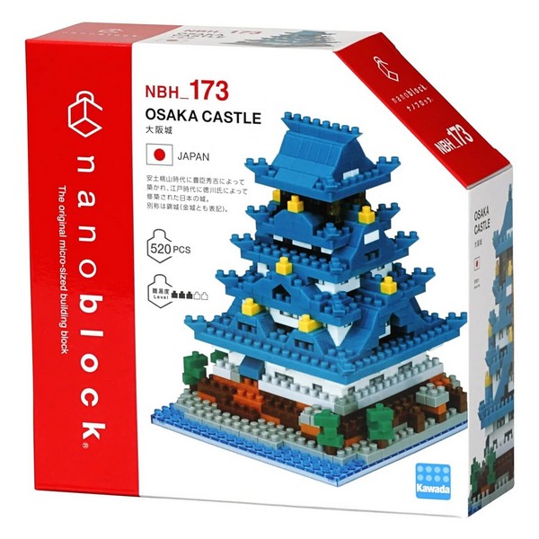 Kawada nanoblock NBH_173 Osaka Castle 4972825213087 (นาโนบล็อค)
