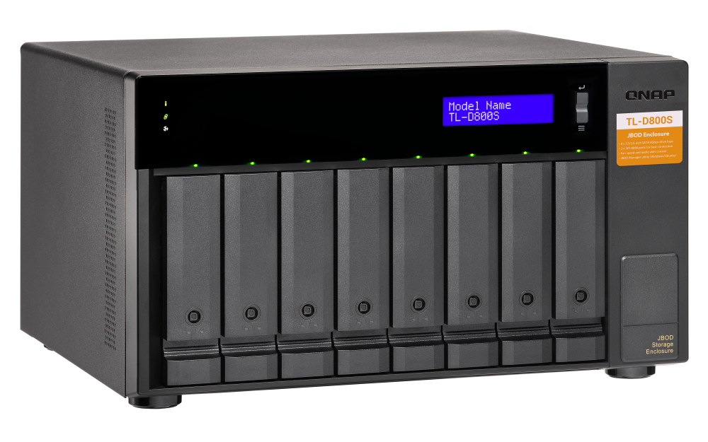 Storage Nas QNAP-TL-D800S