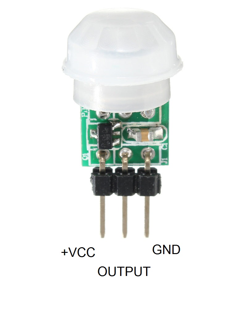 Mini IR Infrared Pyroelectric PIR Body Motion Human Sensor Detector Module