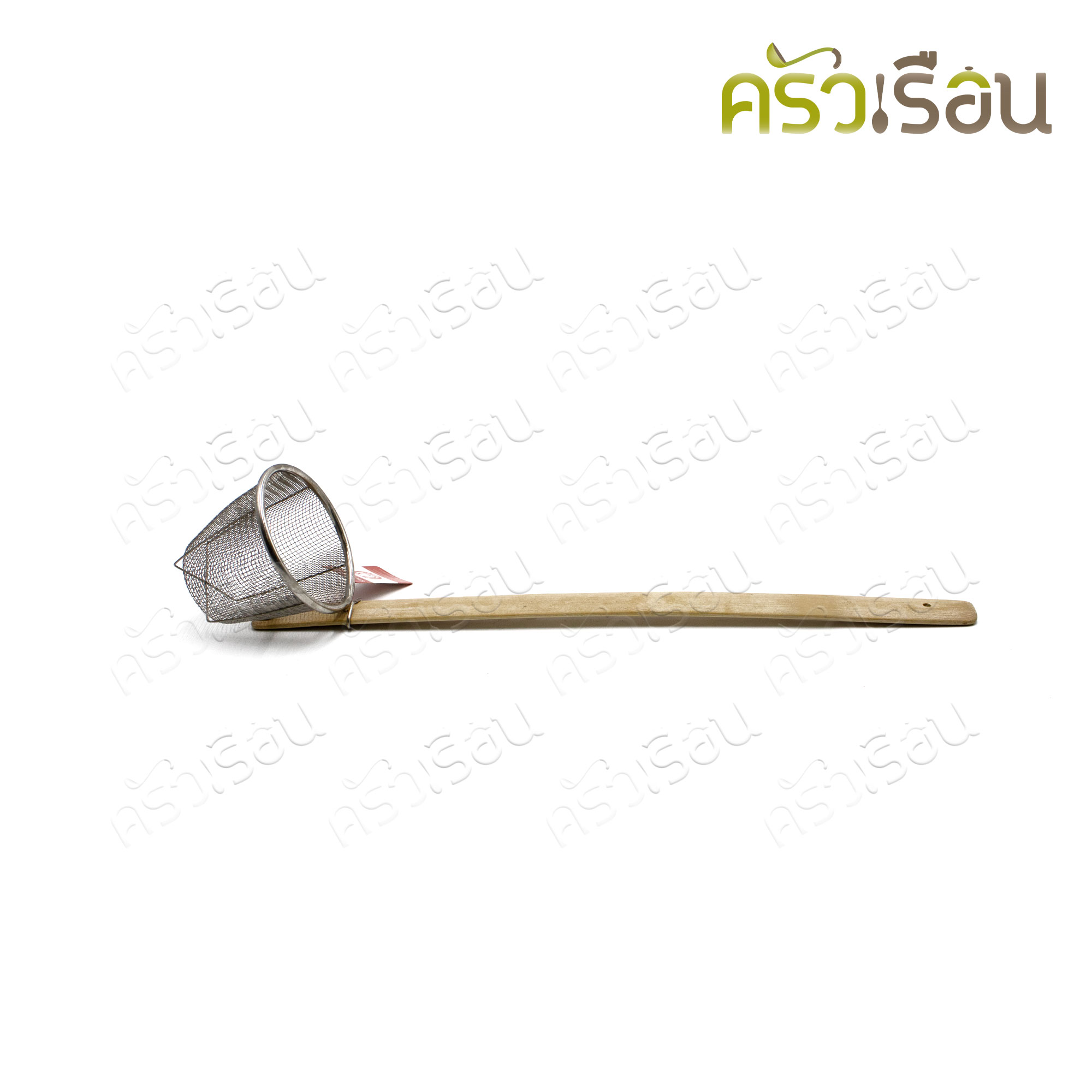 FOFO Noodle Strainer, Bamboo Handle, 11.5 cm., SJ101.