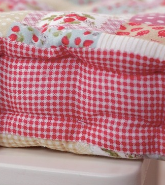 เบาะรองนั่งรุ่นแบบหนา สีชมพู