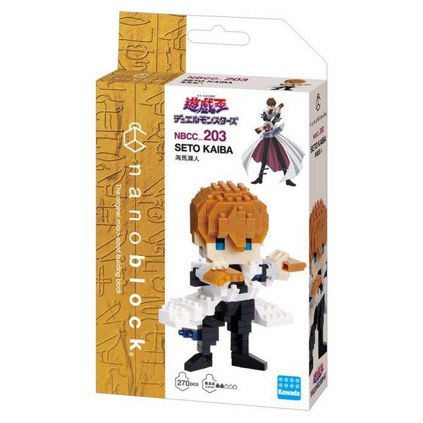 Kawada nanoblock Yu-Gi-Oh! NBCC_203 Seto Kaiba 4972825226698 (นาโนบล็อค)