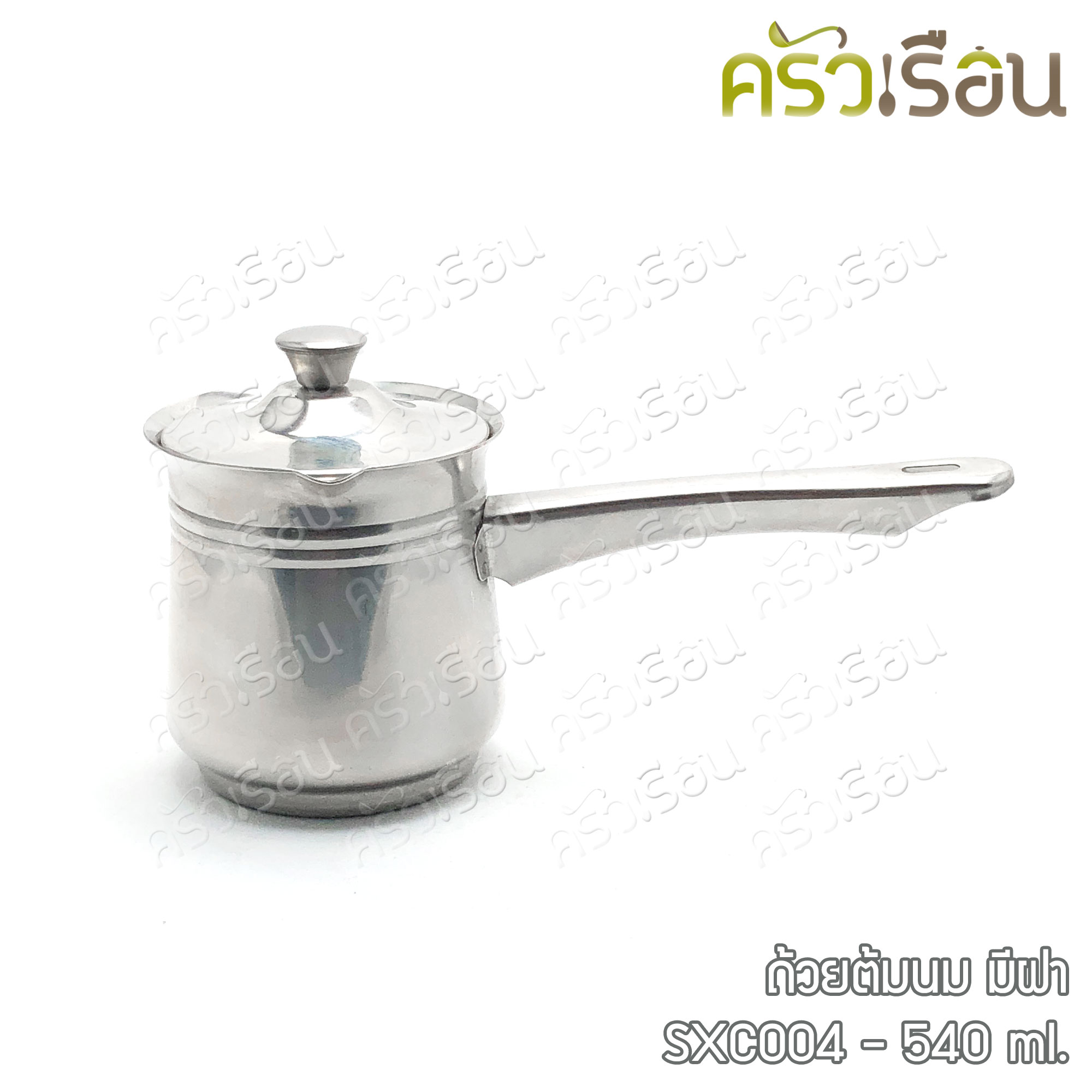 ถ้วยต้มนม มีฝา สเตนเลส มีให้เลือก 6 ขนาด ราคาต่อใบ ถ้วยกาแฟ ถ้วยต้มกาแฟ ถ้วยด้ามยาว ถ้วย หม้อจิ๋ว หม้อด้าม หม้อหาง