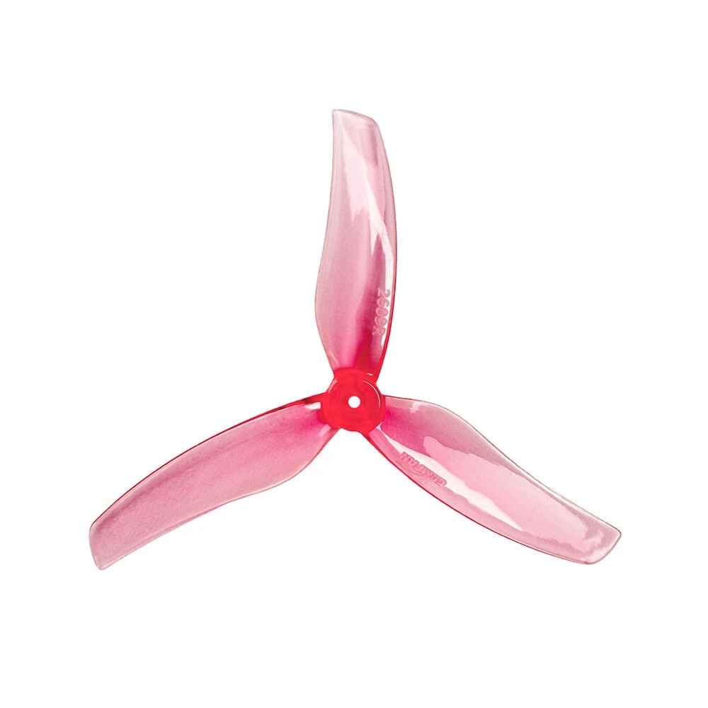 2.5-G14 GEMFAN 2609 8 ชิ้น 2.6 Inch 3-blades PC Propeller 1.2mm 1.5mm Hole Shaft ใบพัด fpv racing drone freestyle