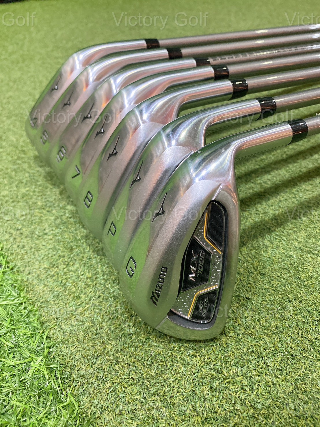 Iron Set Mizuno MX1000 Hot Metal 4-8, Pw ,Gw (7pcs.) (EXSAR IS4/S/TQ: 3.5) 65g.