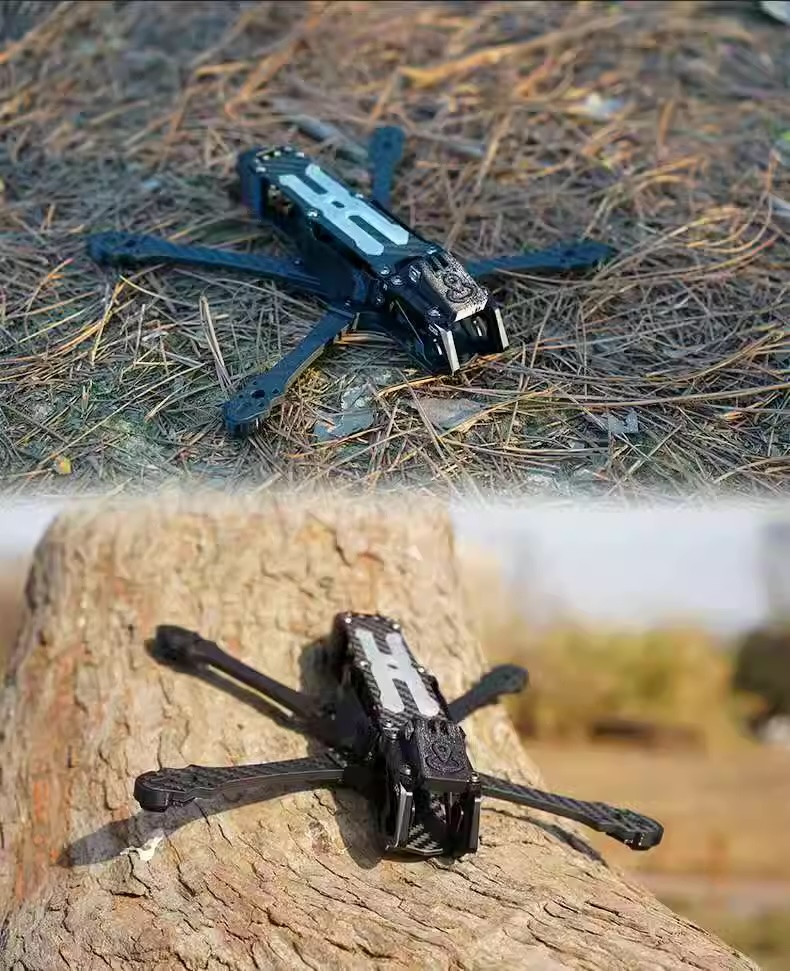 [48] DeepSpace SEEKER5 DC /XL 5inch FPV freestyle Frame Kit for DJI O4 PRO - O3 AIR UNIT อุปกรณ์โดรน Drone