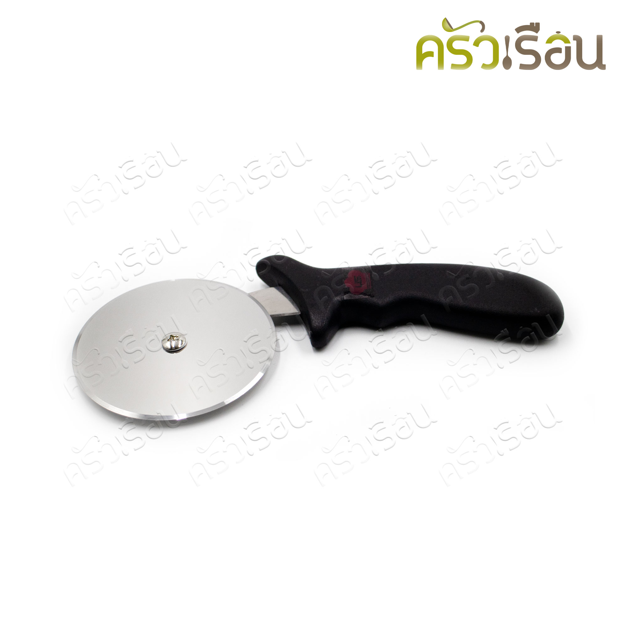 US ที่ตัดพิซซ่า สเตนเลส ด้ามดำ 9.5 นิ้ว ใบมีด 4 นิ้ว LP-25